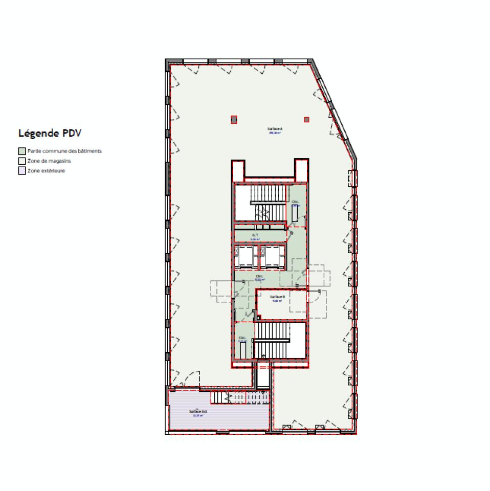 Bureau Rouen 1482m² Vente bureau Rouen Seine-Maritime OVBUR2310948 7